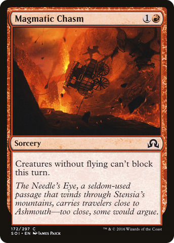 Magmatic Chasm [Shadows over Innistrad] - The Mythic Store | 24h Order Processing