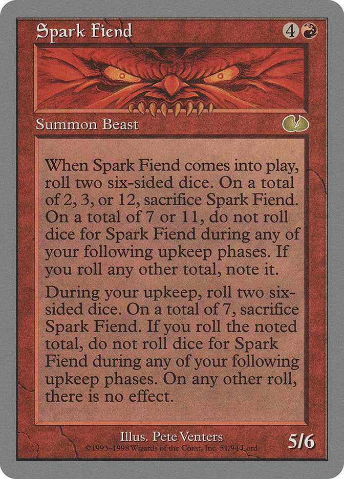 Spark Fiend [Unglued] - The Mythic Store | 24h Order Processing