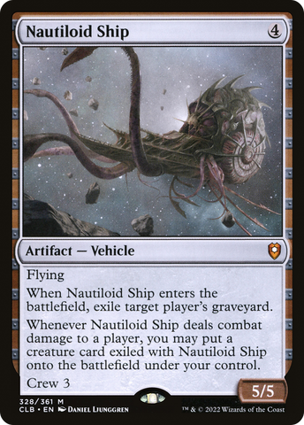 Nautiloid Ship [Commander Legends: Battle for Baldur's Gate] - The Mythic Store | 24h Order Processing