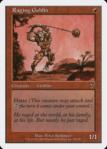 Raging Goblin [Seventh Edition] - The Mythic Store | 24h Order Processing