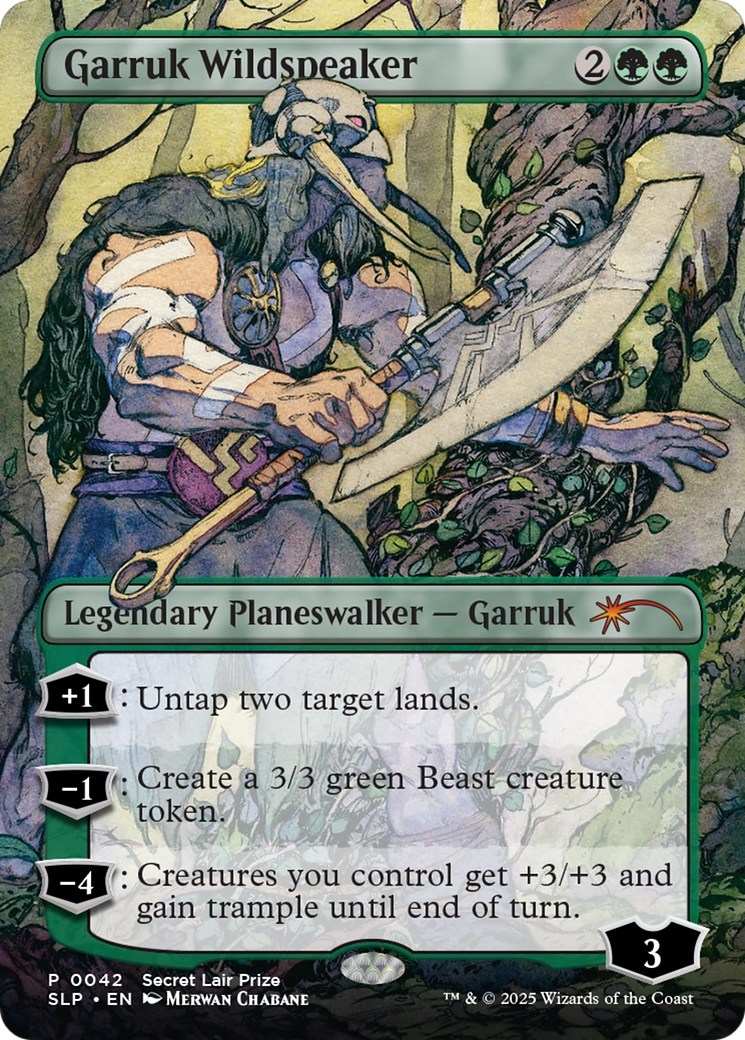 Garruk Wildspeaker [Secret Lair Showdown] - The Mythic Store | 24h Order Processing