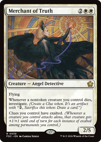 Merchant of Truth [Foundations Commander] - The Mythic Store | 24h Order Processing