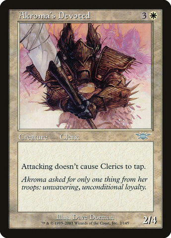 Akroma's Devoted [Legions] - The Mythic Store | 24h Order Processing