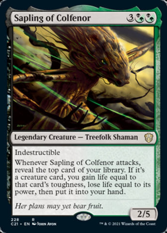 Sapling of Colfenor [Commander 2021] - The Mythic Store | 24h Order Processing