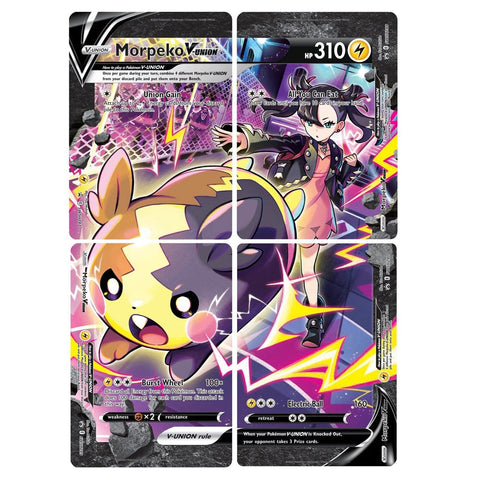 Morpeko V-Union (SWSH287-290) (Set of 4) [Sword & Shield: Black Star Promos] - The Mythic Store | 24h Order Processing