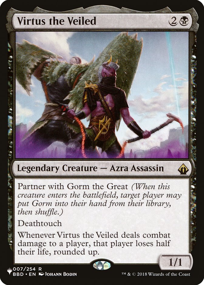 Virtus the Veiled [The List] - The Mythic Store | 24h Order Processing