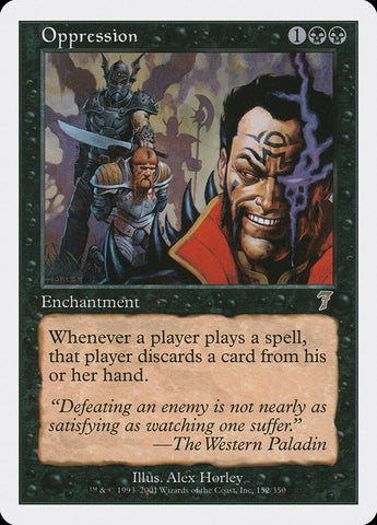 Oppression [Seventh Edition] - The Mythic Store | 24h Order Processing
