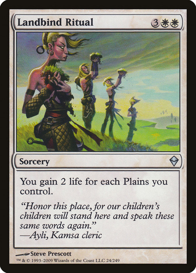 Landbind Ritual [Zendikar] - The Mythic Store | 24h Order Processing