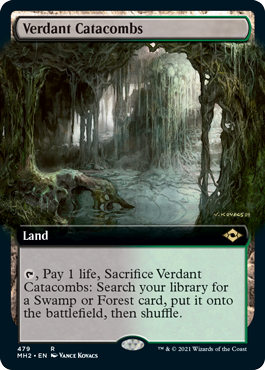 Verdant Catacombs (Extended Art) [Modern Horizons 2] - The Mythic Store | 24h Order Processing