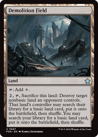 Demolition Field [Foundations] - The Mythic Store | 24h Order Processing