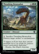 Thrashing Brontodon [The Lost Caverns of Ixalan] - The Mythic Store | 24h Order Processing