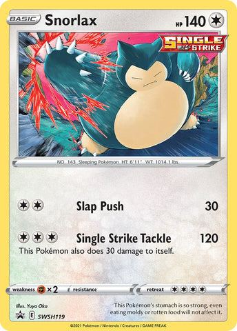 Snorlax (SWSH119) [Sword & Shield: Black Star Promos] - The Mythic Store | 24h Order Processing