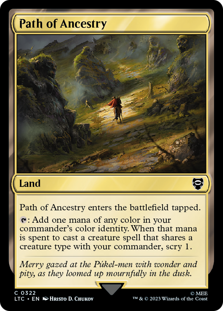 Path of Ancestry [The Lord of the Rings: Tales of Middle-Earth Commander] - The Mythic Store | 24h Order Processing
