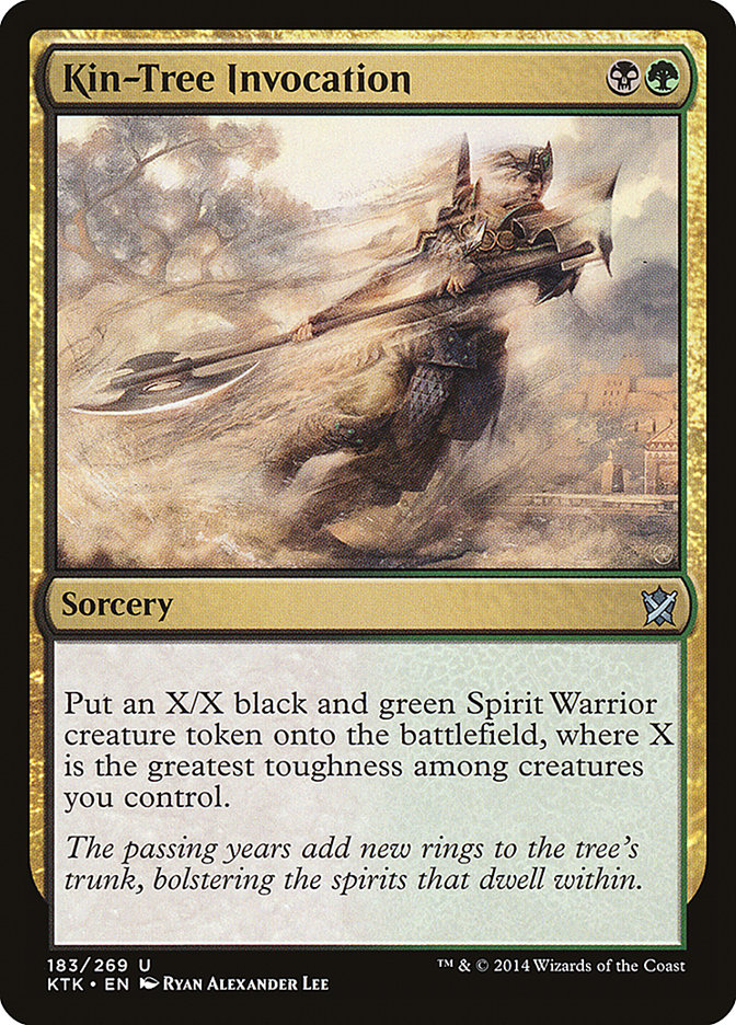 Kin-Tree Invocation [Khans of Tarkir] - The Mythic Store | 24h Order Processing