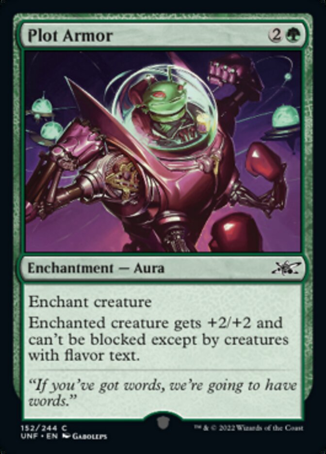 Plot Armor [Unfinity] - The Mythic Store | 24h Order Processing