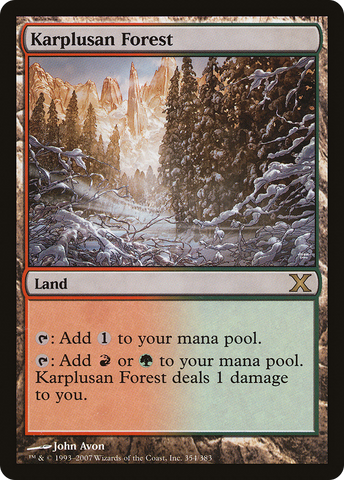 Karplusan Forest [Tenth Edition] - The Mythic Store | 24h Order Processing