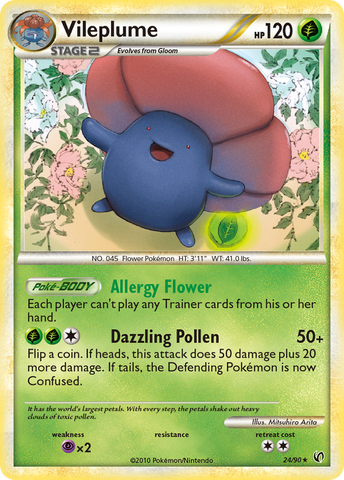 Vileplume (24/90) [HeartGold & SoulSilver: Undaunted] - The Mythic Store | 24h Order Processing