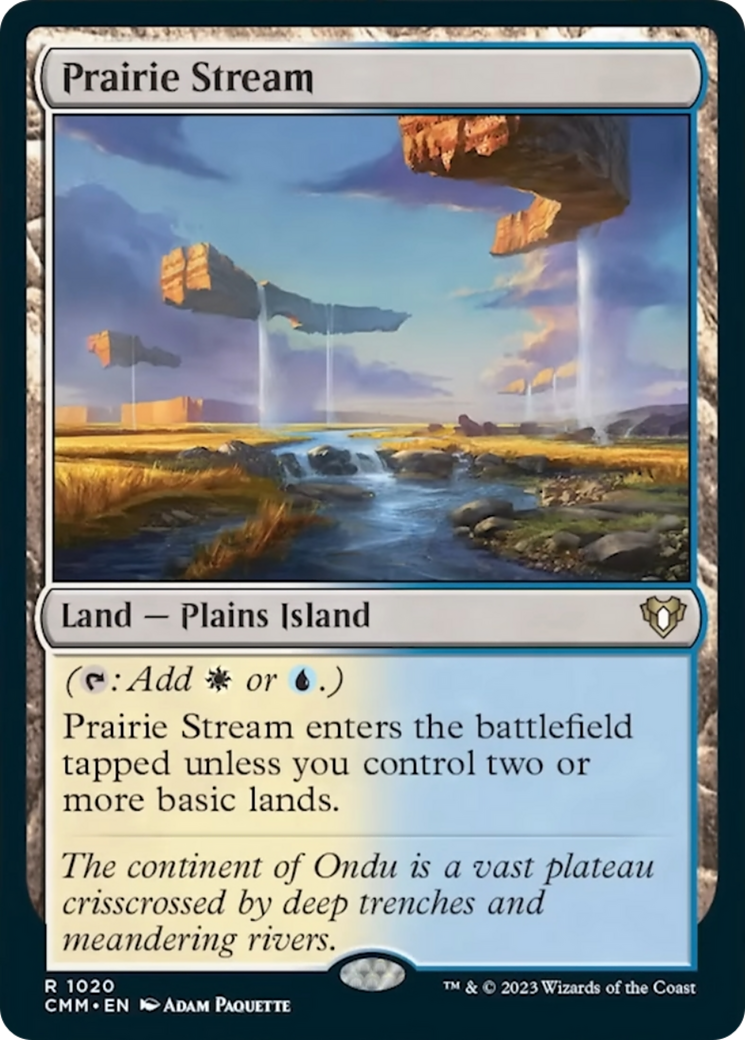 Prairie Stream [Commander Masters] - The Mythic Store | 24h Order Processing