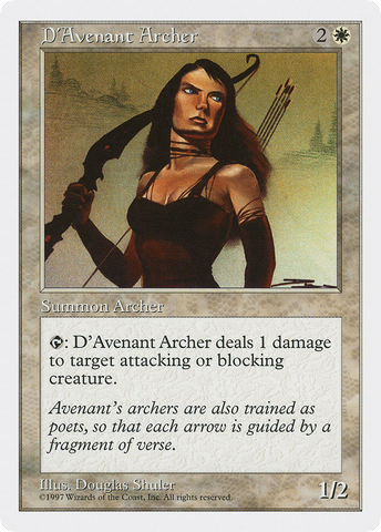 D'Avenant Archer [Fifth Edition] - The Mythic Store | 24h Order Processing