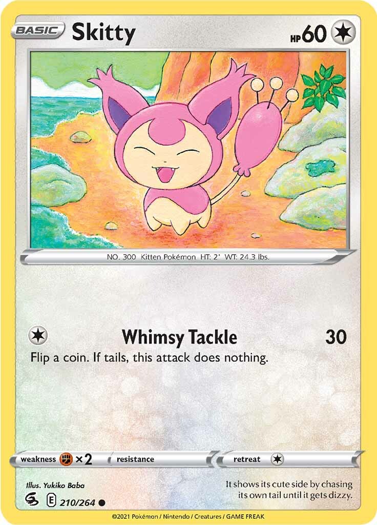 Skitty (210/264) [Sword & Shield: Fusion Strike] - The Mythic Store | 24h Order Processing