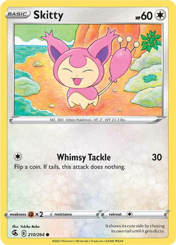 Skitty (210/264) [Sword & Shield: Fusion Strike] - The Mythic Store | 24h Order Processing