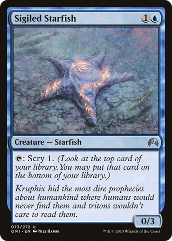 Sigiled Starfish [Magic Origins] - The Mythic Store | 24h Order Processing