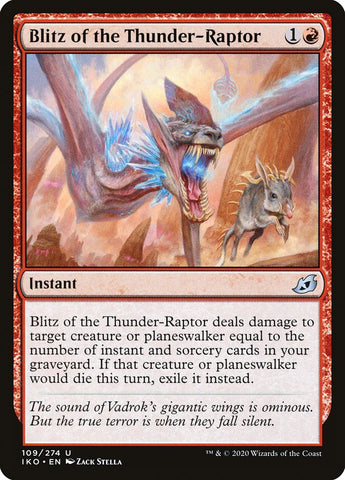 Blitz of the Thunder-Raptor [Ikoria: Lair of Behemoths] - The Mythic Store | 24h Order Processing