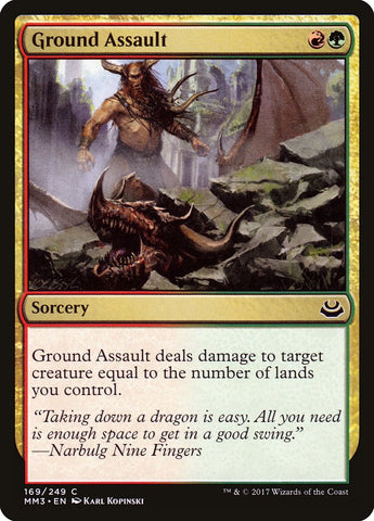 Ground Assault [Modern Masters 2017] - The Mythic Store | 24h Order Processing