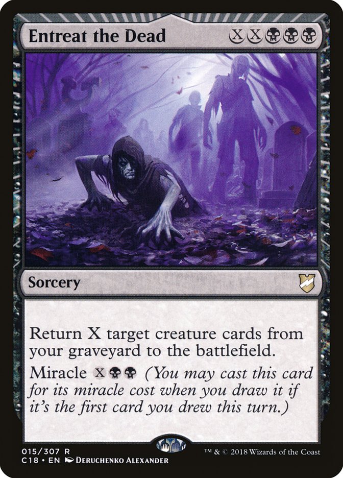 Entreat the Dead [Commander 2018] - The Mythic Store | 24h Order Processing
