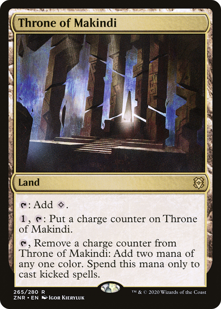 Throne of Makindi [Zendikar Rising] - The Mythic Store | 24h Order Processing