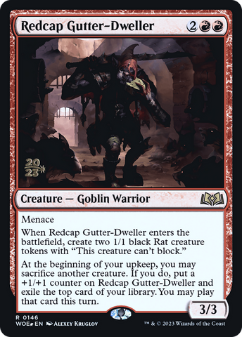 Redcap Gutter-Dweller [Wilds of Eldraine Prerelease Promos] - The Mythic Store | 24h Order Processing