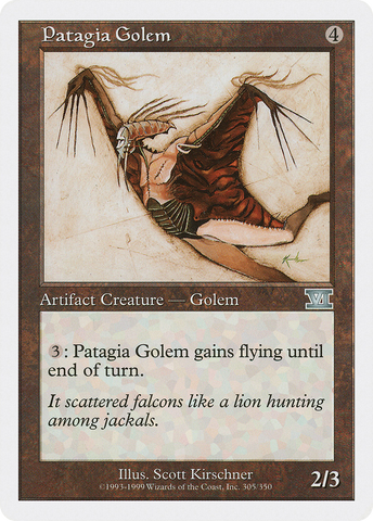 Patagia Golem [Classic Sixth Edition] - The Mythic Store | 24h Order Processing