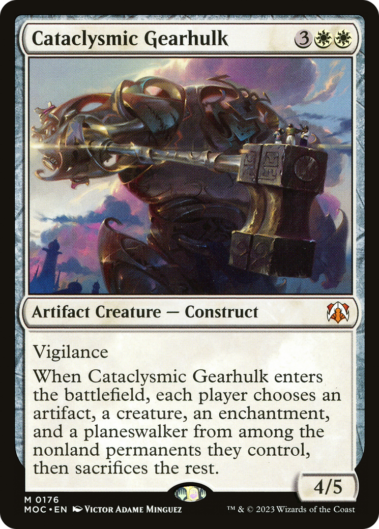 Cataclysmic Gearhulk [March of the Machine Commander] - The Mythic Store | 24h Order Processing