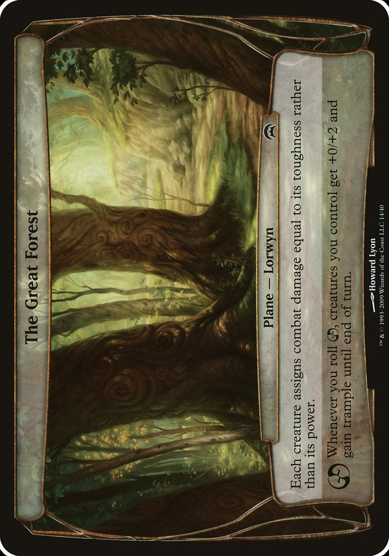 The Great Forest (Planes) [Planechase Planes] - The Mythic Store | 24h Order Processing