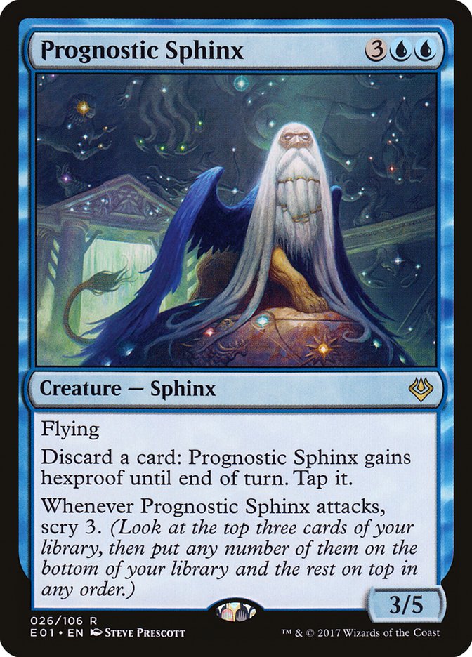 Prognostic Sphinx [Archenemy: Nicol Bolas] - The Mythic Store | 24h Order Processing