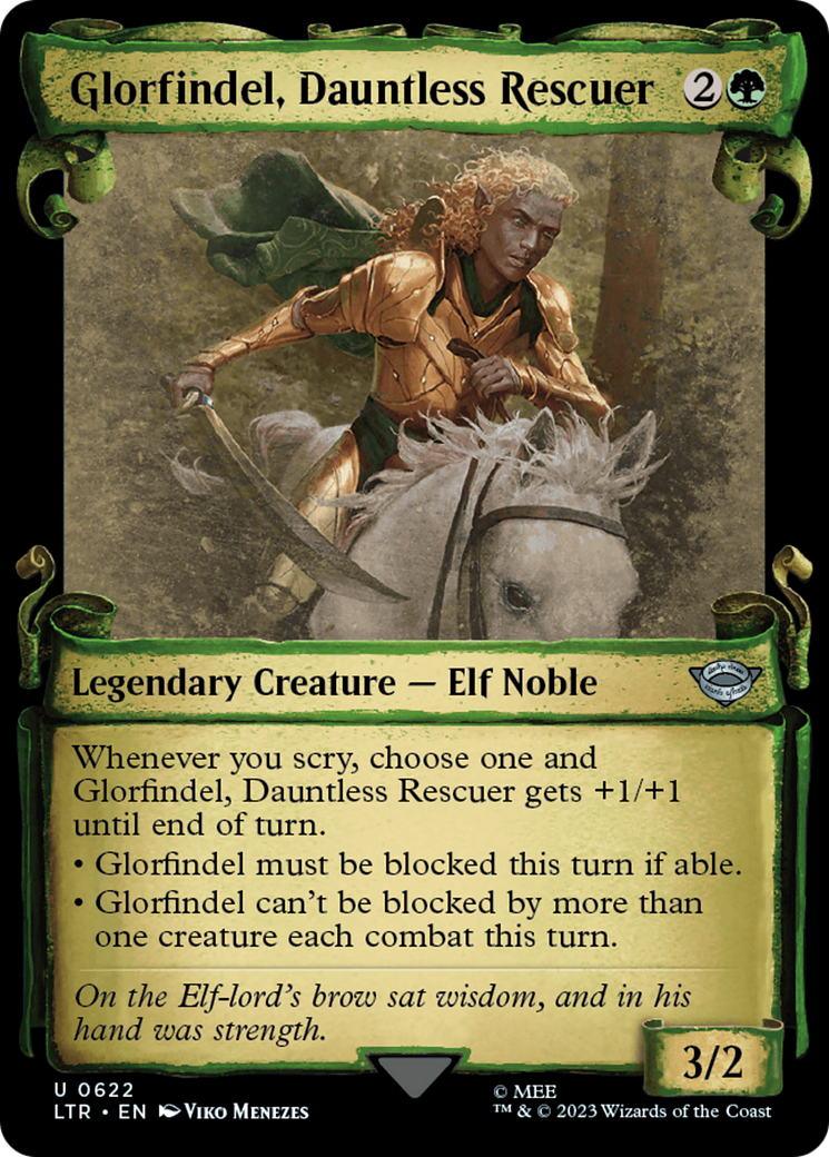 Glorfindel, Dauntless Rescuer [The Lord of the Rings: Tales of Middle-Earth Showcase Scrolls] - The Mythic Store | 24h Order Processing