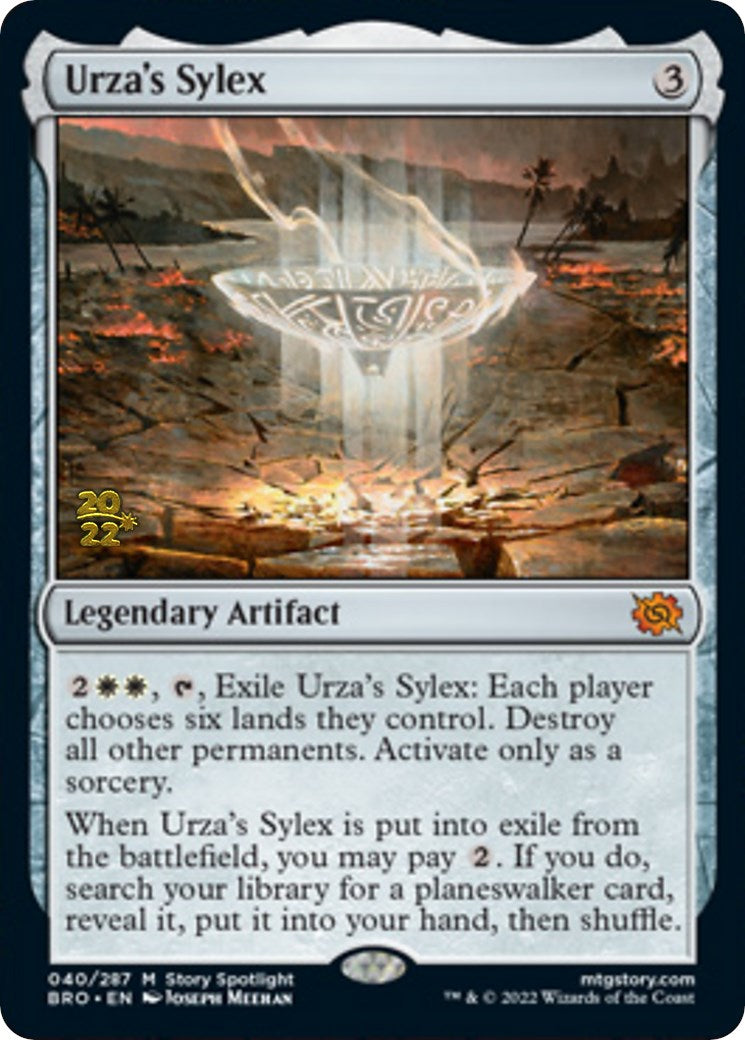 Urza's Sylex [The Brothers' War Prerelease Promos] - The Mythic Store | 24h Order Processing