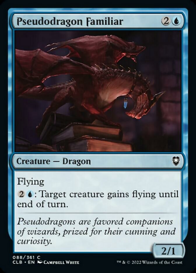 Pseudodragon Familiar [Commander Legends: Battle for Baldur's Gate] - The Mythic Store | 24h Order Processing