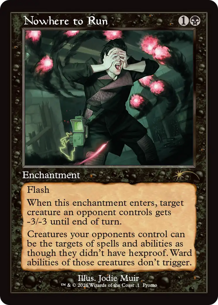 Nowhere to Run (Retro Frame) [Wizards Play Network 2026] - The Mythic Store | 24h Order Processing