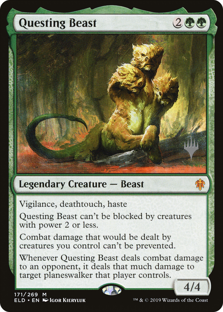 Questing Beast (Promo Pack) [Throne of Eldraine Promos] - The Mythic Store | 24h Order Processing