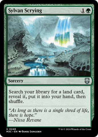 Sylvan Scrying [Modern Horizons 3 Commander] - The Mythic Store | 24h Order Processing