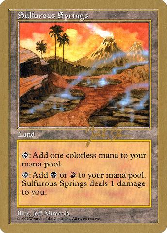 Sulfurous Springs (Jakub Slemr) [World Championship Decks 1997] - The Mythic Store | 24h Order Processing