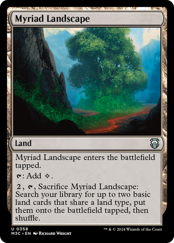 Myriad Landscape (Ripple Foil) [Modern Horizons 3 Commander] - The Mythic Store | 24h Order Processing
