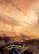 Plains 1 Art Card (Gold-Stamped Signature) [Zendikar Rising Art Series] - The Mythic Store | 24h Order Processing
