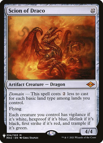 Scion of Draco [The List] - The Mythic Store | 24h Order Processing