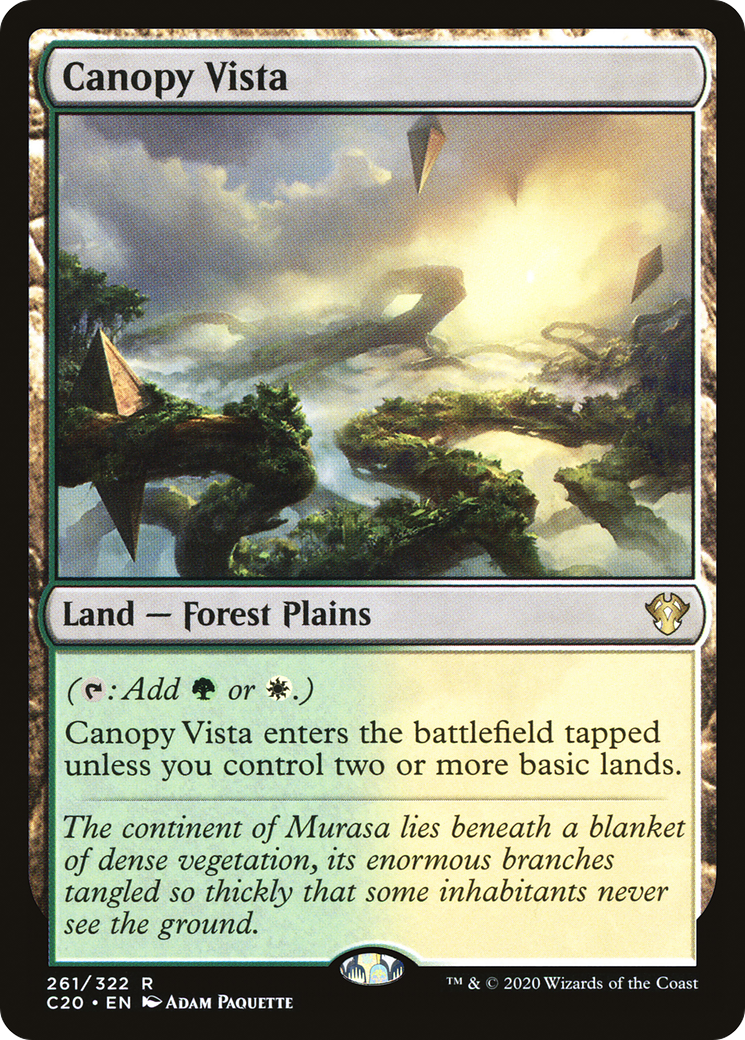 Canopy Vista [Commander 2020] - The Mythic Store | 24h Order Processing
