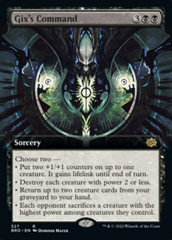 Gix's Command (Extended Art) [The Brothers' War] - The Mythic Store | 24h Order Processing