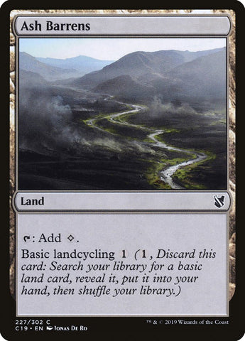Ash Barrens [Commander 2019] - The Mythic Store | 24h Order Processing