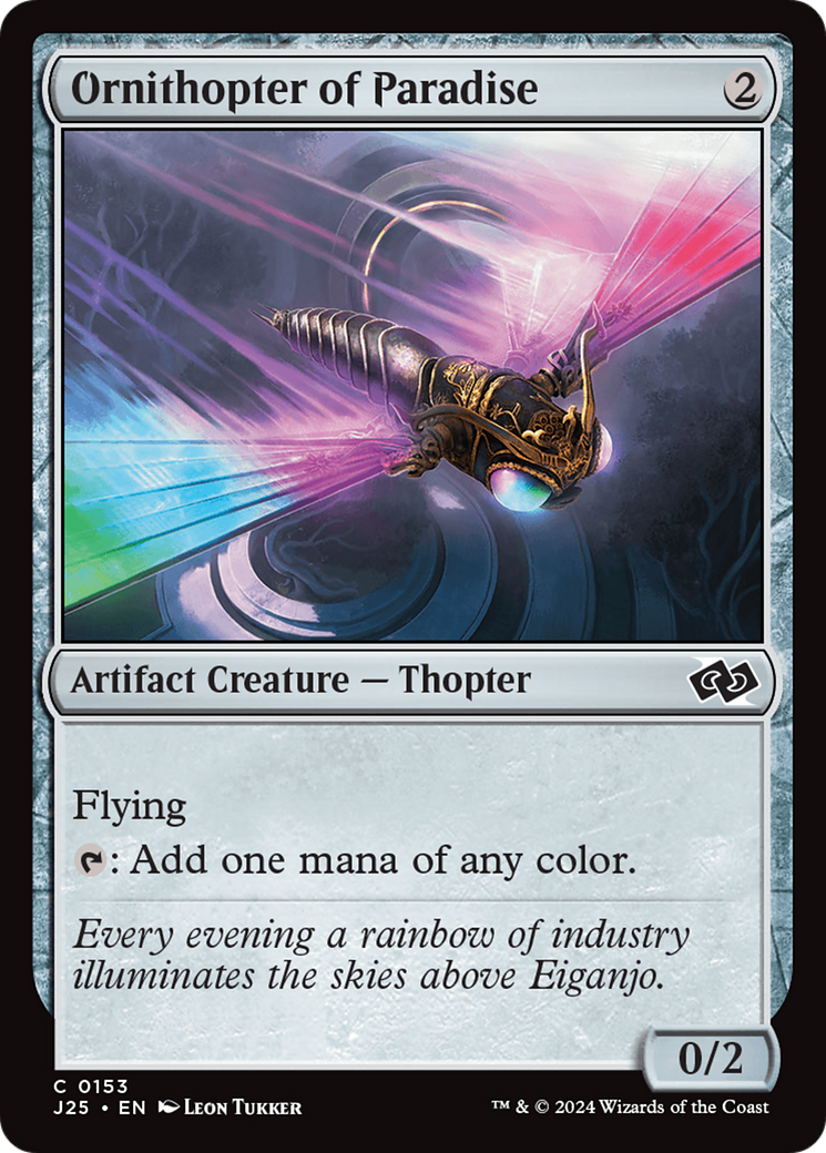 Ornithopter of Paradise [Foundations Jumpstart] - The Mythic Store | 24h Order Processing