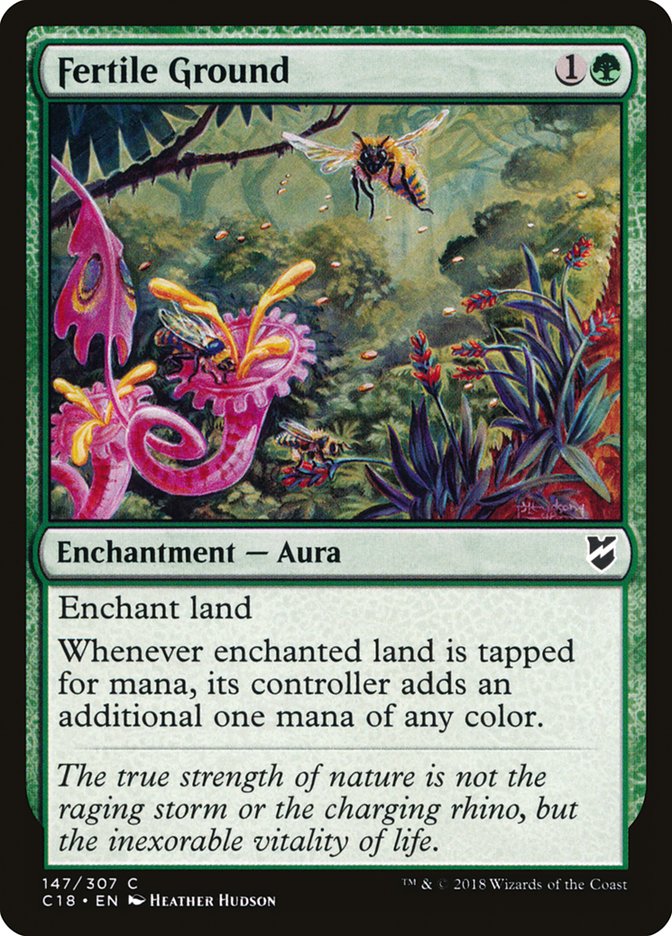 Fertile Ground [Commander 2018] - The Mythic Store | 24h Order Processing